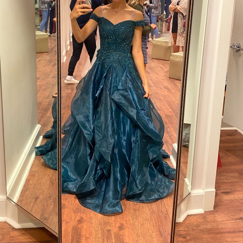 Green Prom Dress Size 0